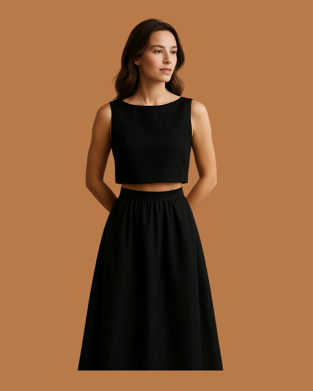 Aria Two-Piece Linen Set