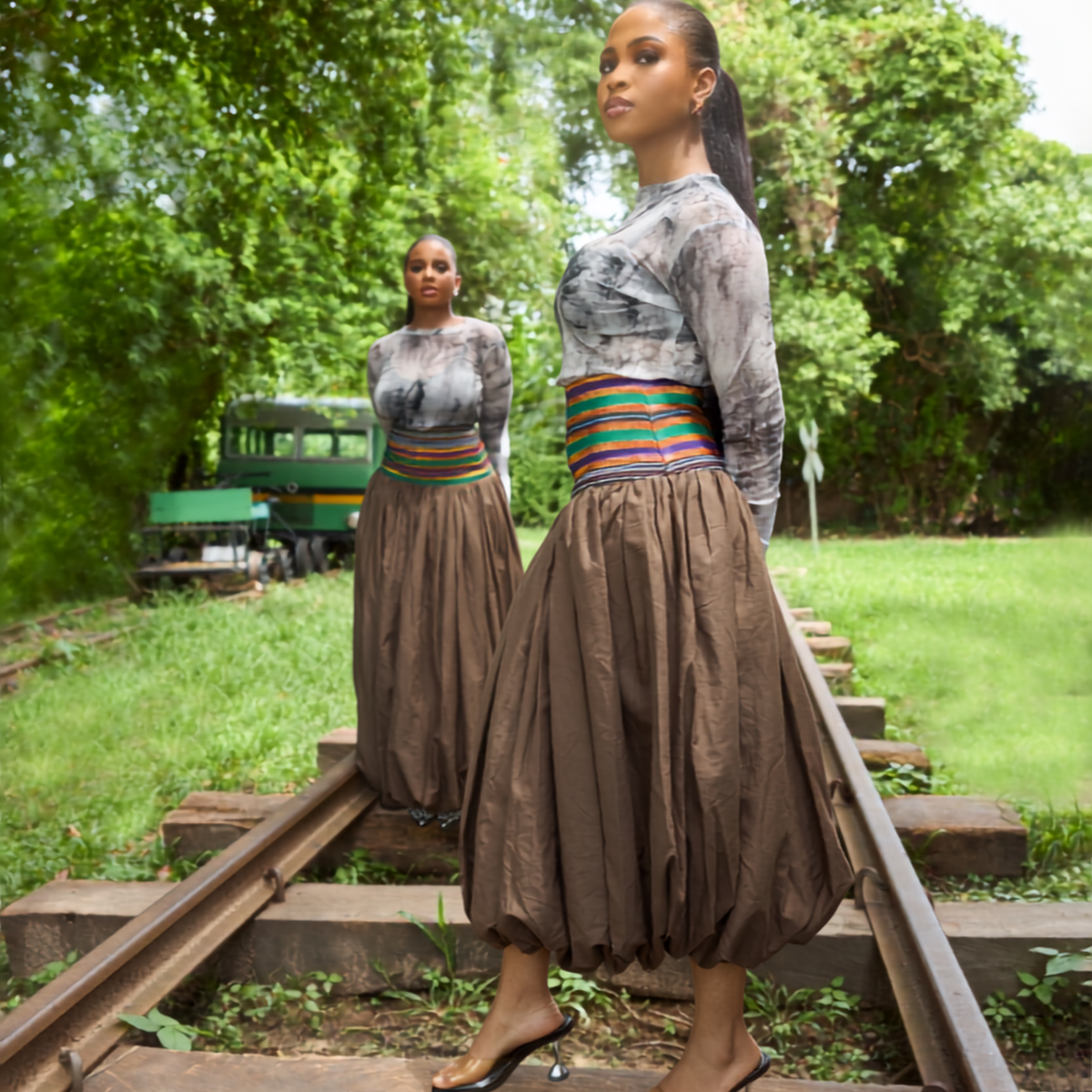 Ifeoma Midi Skirt