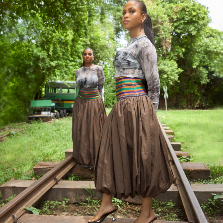 Ifeoma Midi Skirt