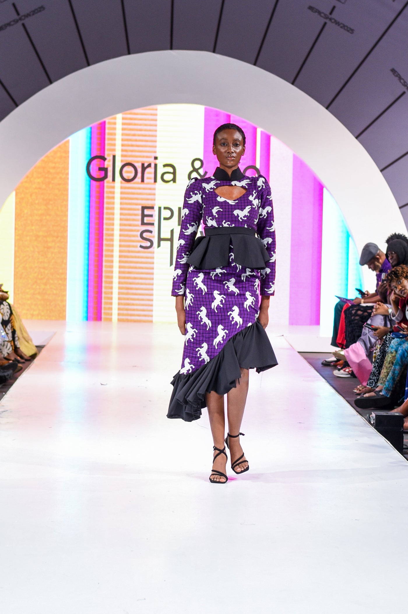 The Violet Warrior Dress
