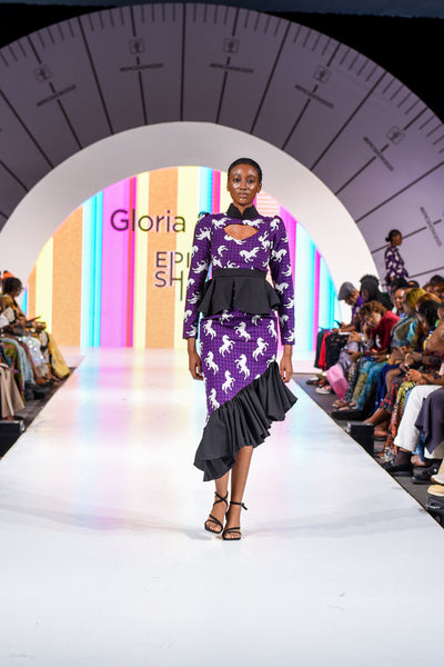 The Violet Warrior Dress