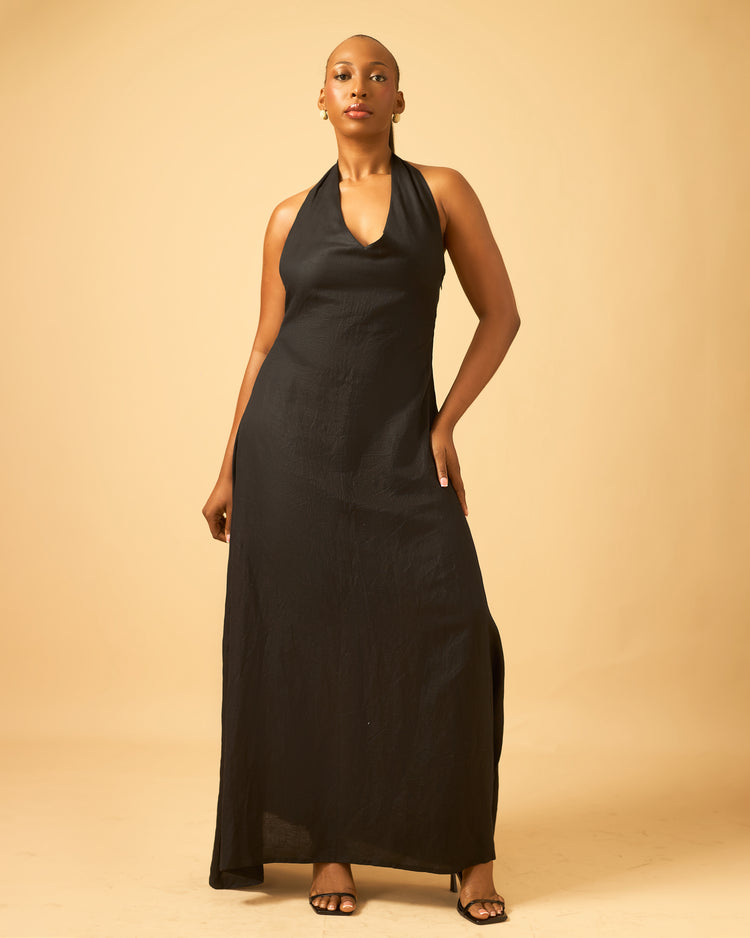 Sable Halter Neck
